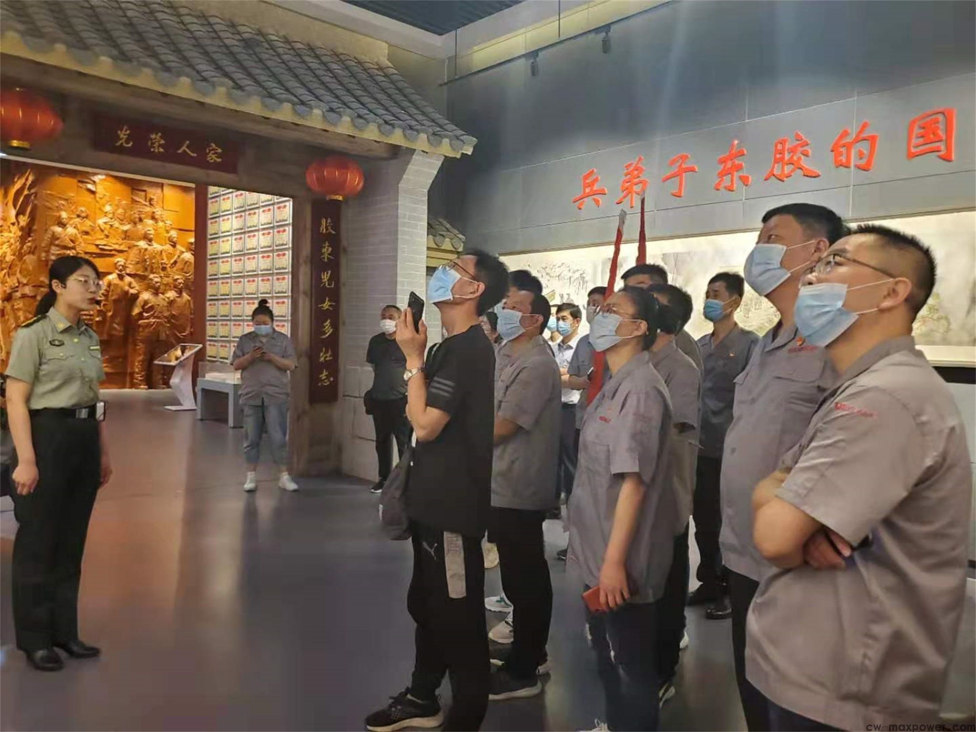 傳承紅色基因  威力集團(tuán)黨委開展紅色主題黨建活動(圖10)
